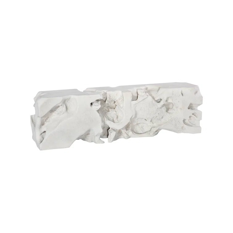White Stone Bench