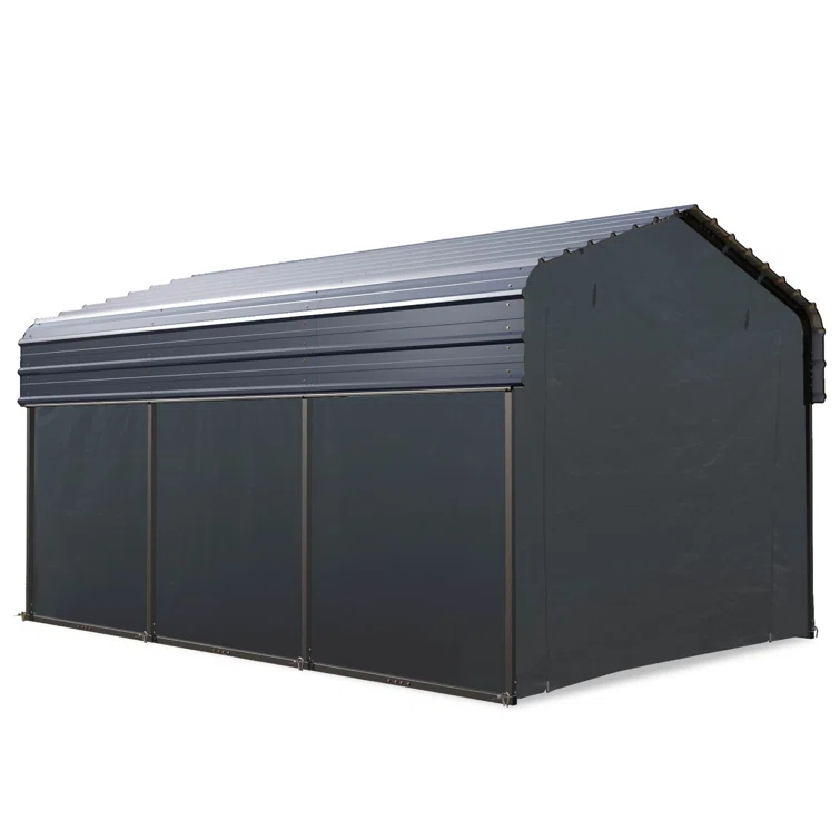 Alphamarts 10x15 Replacement Side Wall for Alphamarts Carport ( Only Side Wall )