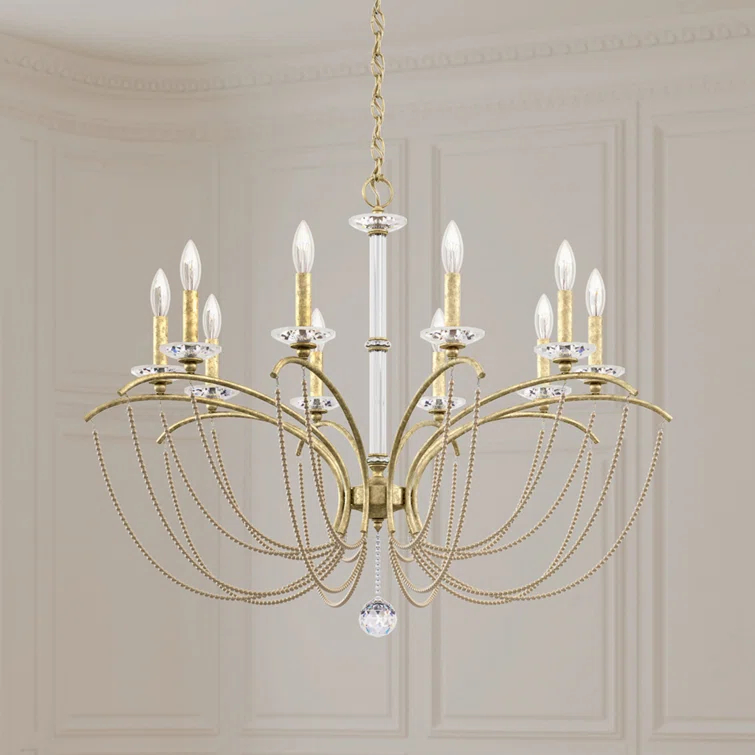 Priscilla 10 - Light Dimmable Classic / Traditional Chandelier