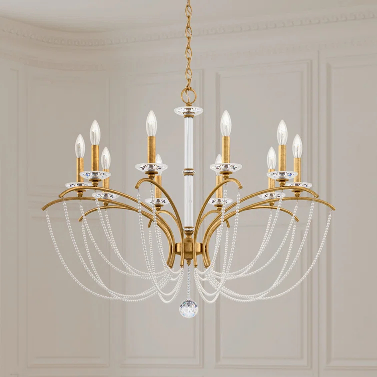 Priscilla 10 - Light Dimmable Classic / Traditional Chandelier