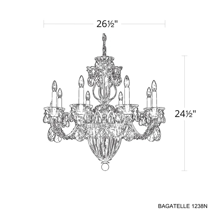 Bagatelle 11 - Light Classic / Traditional Chandelier