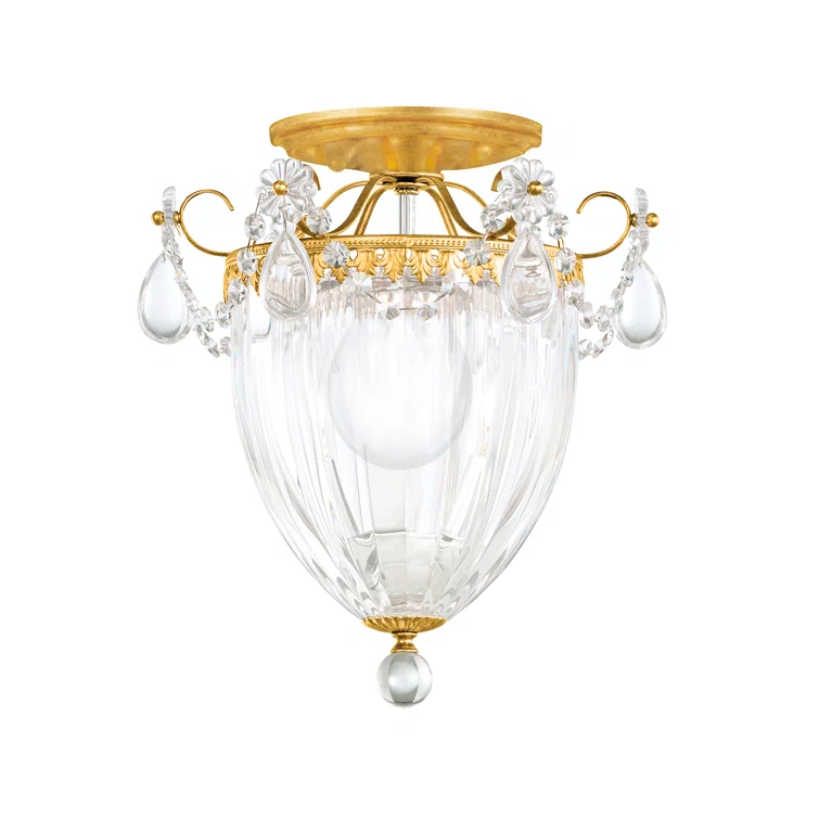 Bagatelle Crystal Semi Flush Mount