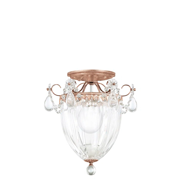 Bagatelle Crystal Semi Flush Mount