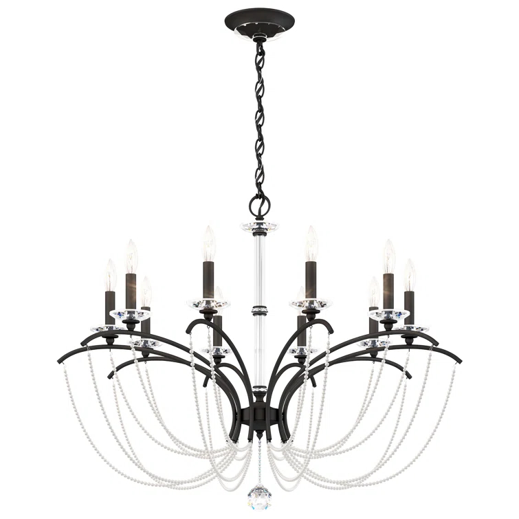 Priscilla 10 - Light Dimmable Classic / Traditional Chandelier
