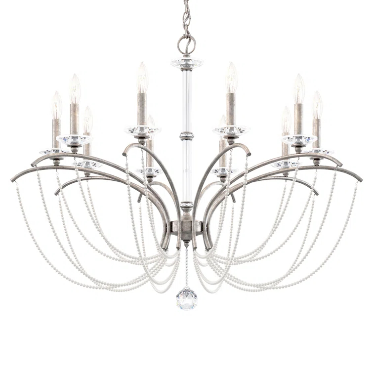 Priscilla 10 - Light Dimmable Classic / Traditional Chandelier