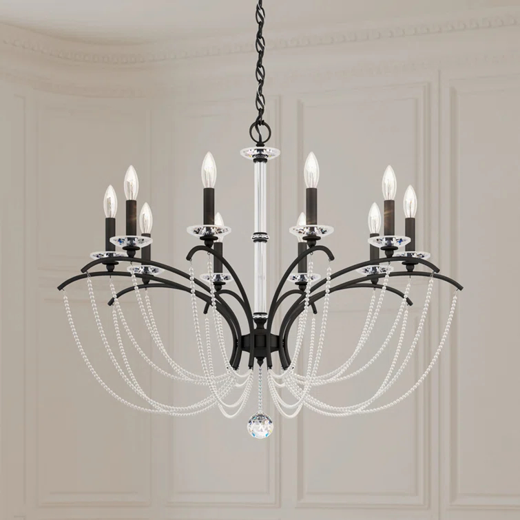 Priscilla 10 - Light Dimmable Classic / Traditional Chandelier