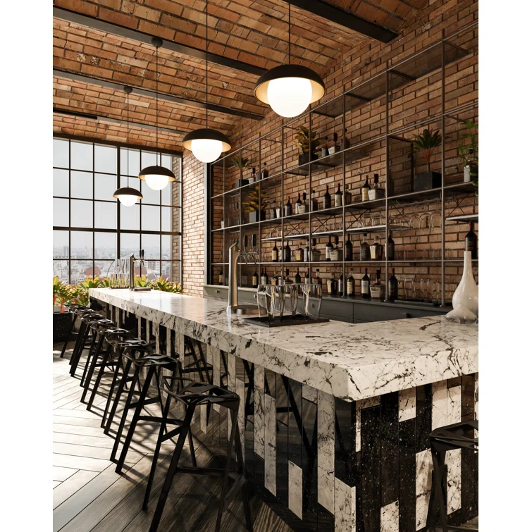 Alessia Single Light Glass Pendant