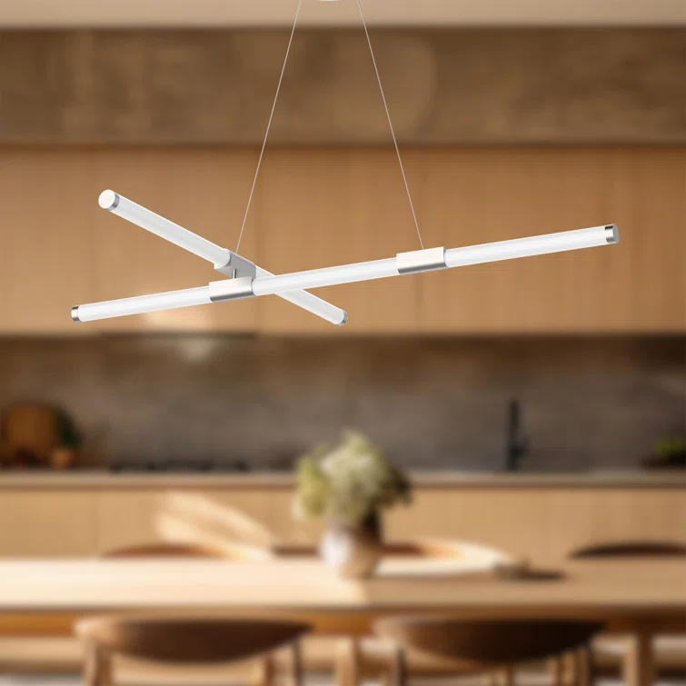 Kuzco Lighting Akari 2 - Light Dimmable LED Modern Linear Chandelier