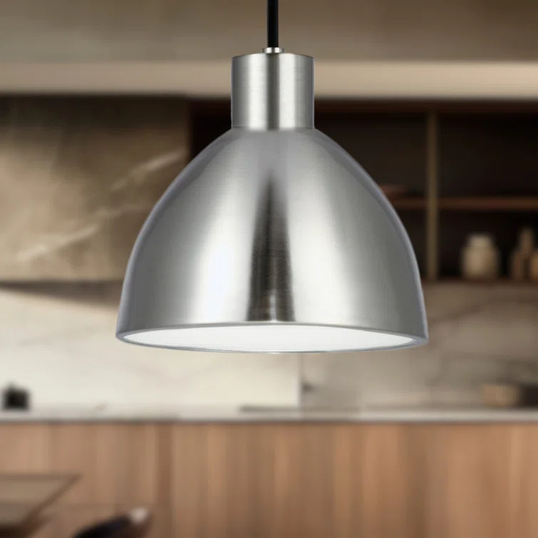 1 - Light Black LED Single Pendant