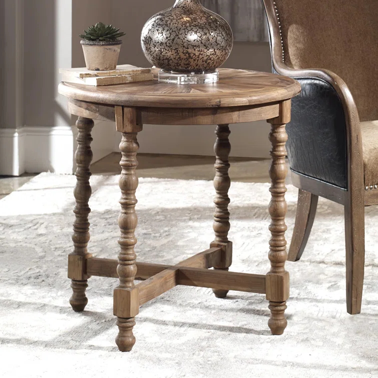 Jacob Solid Wood End Table