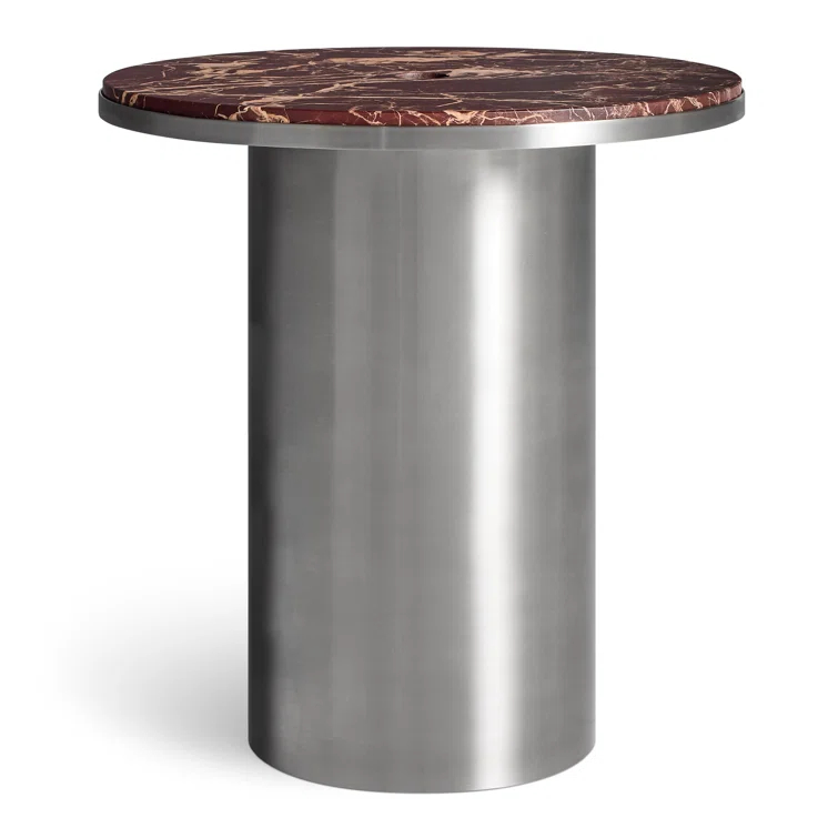 Plateau Marble Top End Table