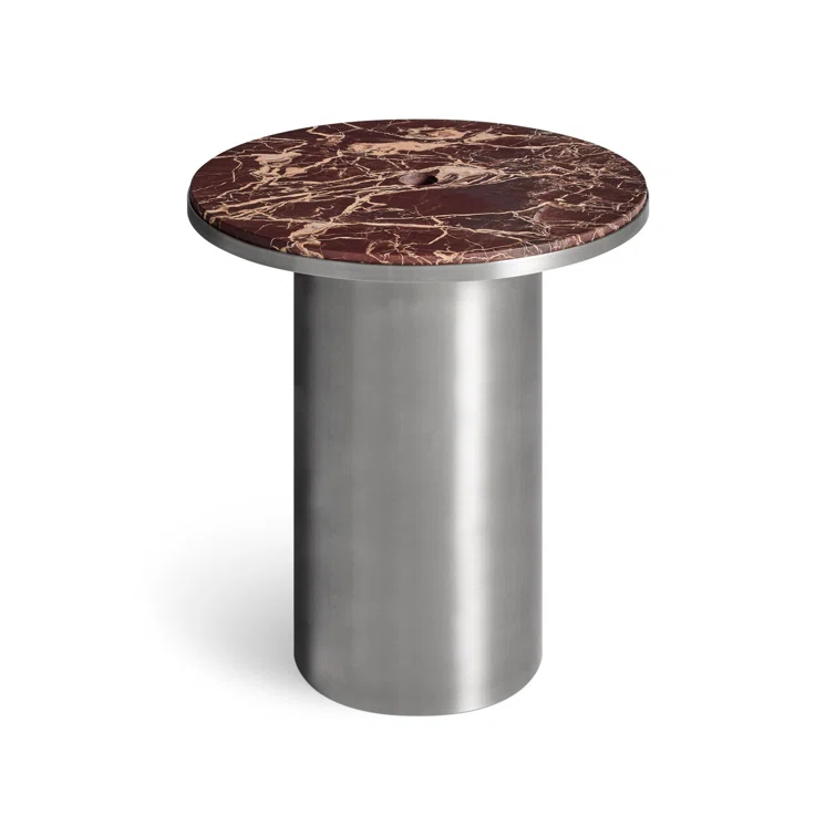 Plateau Marble Top End Table