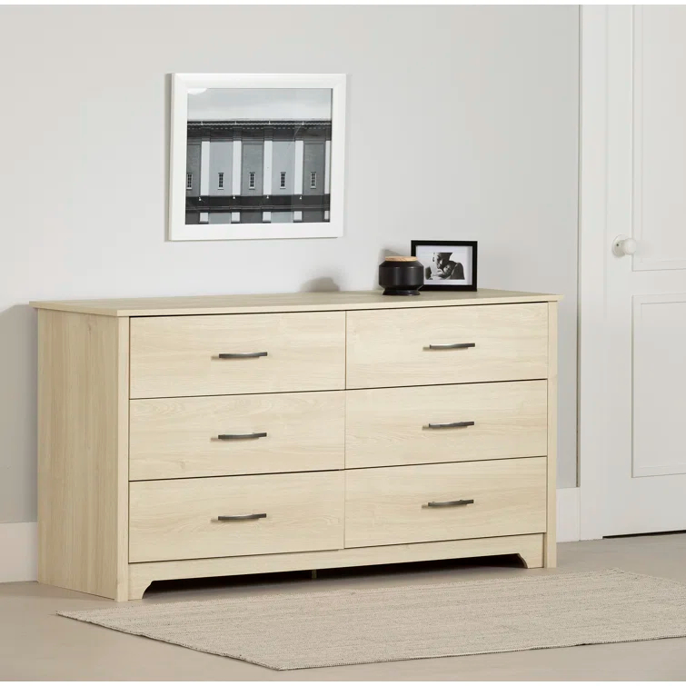 Fusion 6-Drawer Dresser