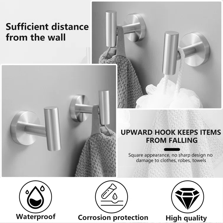 5 - Piece Bathroom Hardware Set