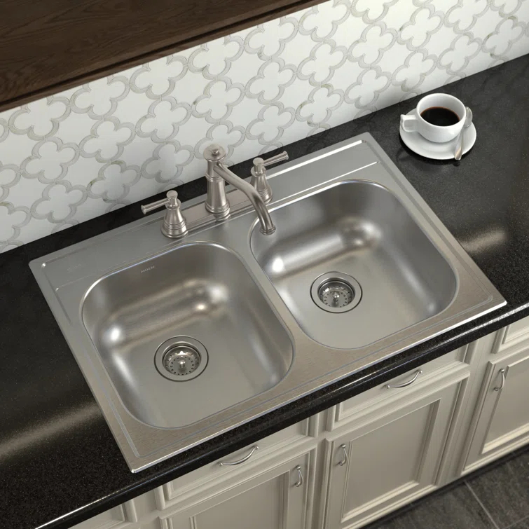 Belfield Double Handle Kitchen Faucet