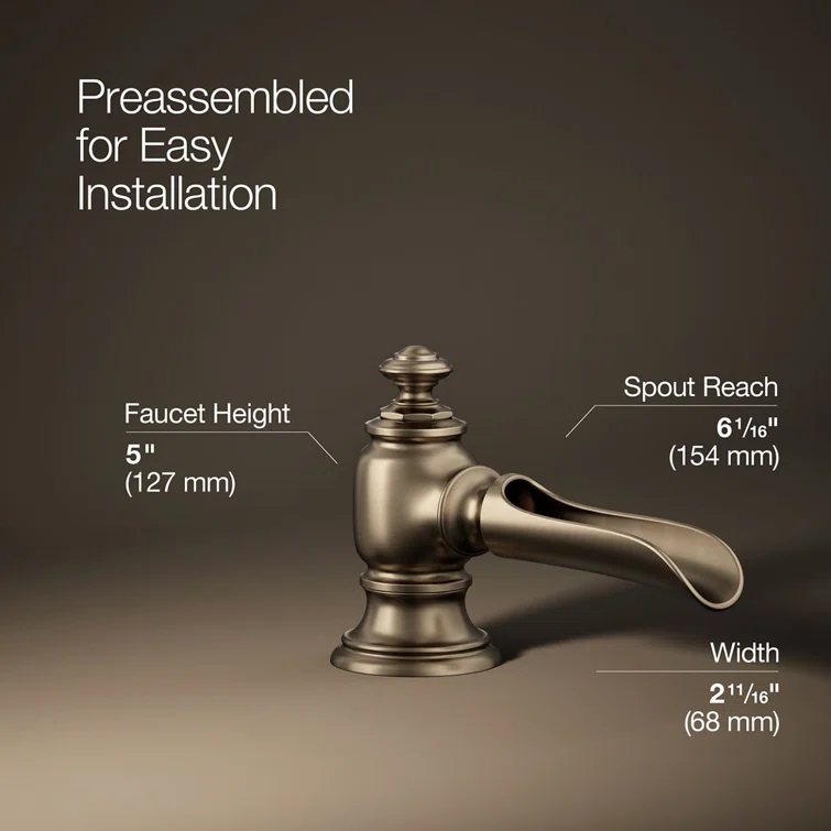Artifacts® Flume Widespread Bathroom Faucet