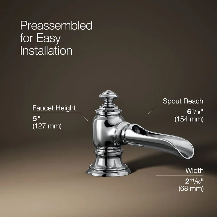 Artifacts® Flume Widespread Bathroom Faucet