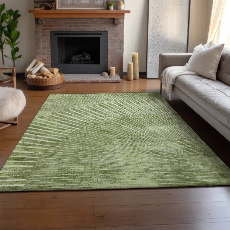 Cerrito Area Rug with Non-Slip Backing