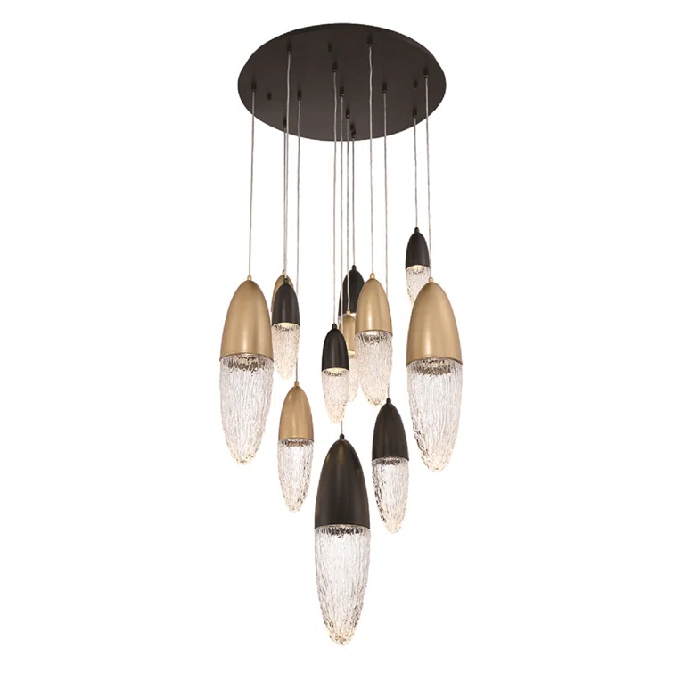 Écrou 12 light Chandelier