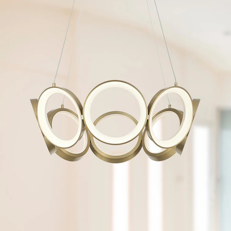 Oros 8 - Light Dimmable LED Classic / Traditional Chandelier