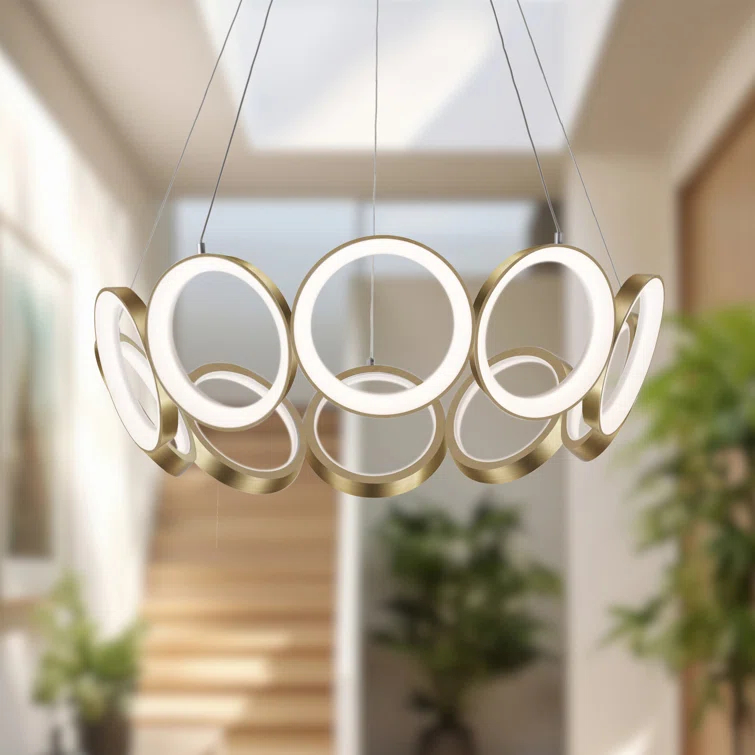 Kuzco Lighting Oros 10 - Light Dimmable LED Classic / Traditional Chandelier