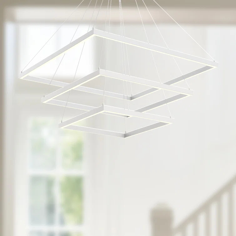 Kuzco Lighting Piazza 3 - Light LED Tiered Chandelier