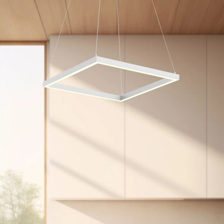 Kuzco Lighting Piazza Dimmable LED Square / Rectangle Chandelier