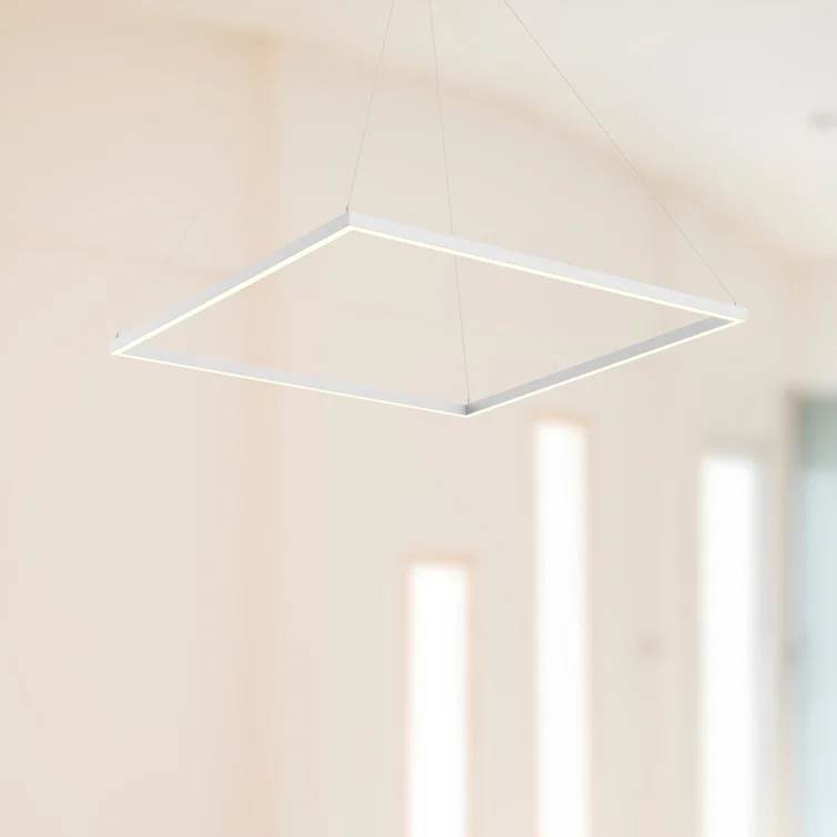 Piazza Dimmable LED Square / Rectangle Chandelier