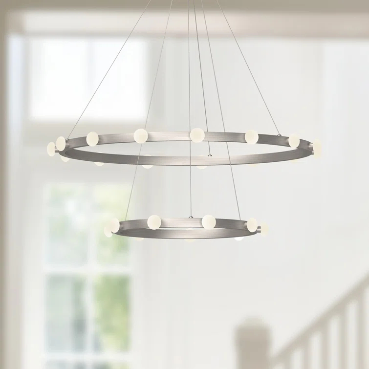 Rezz 24 - Light LED Modern Linear Chandelier