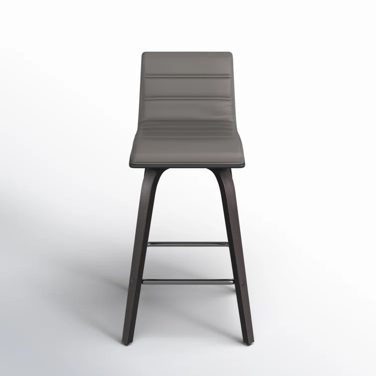Biance Solid Wood Swivel Bar & Counter Stool