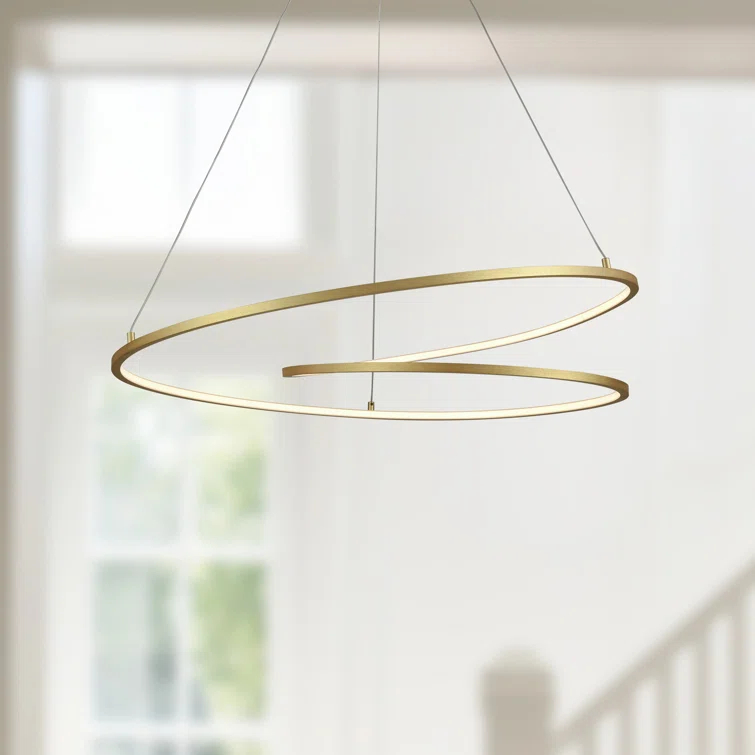 Twist 1 - Light LED Unique/Statement Pendant
