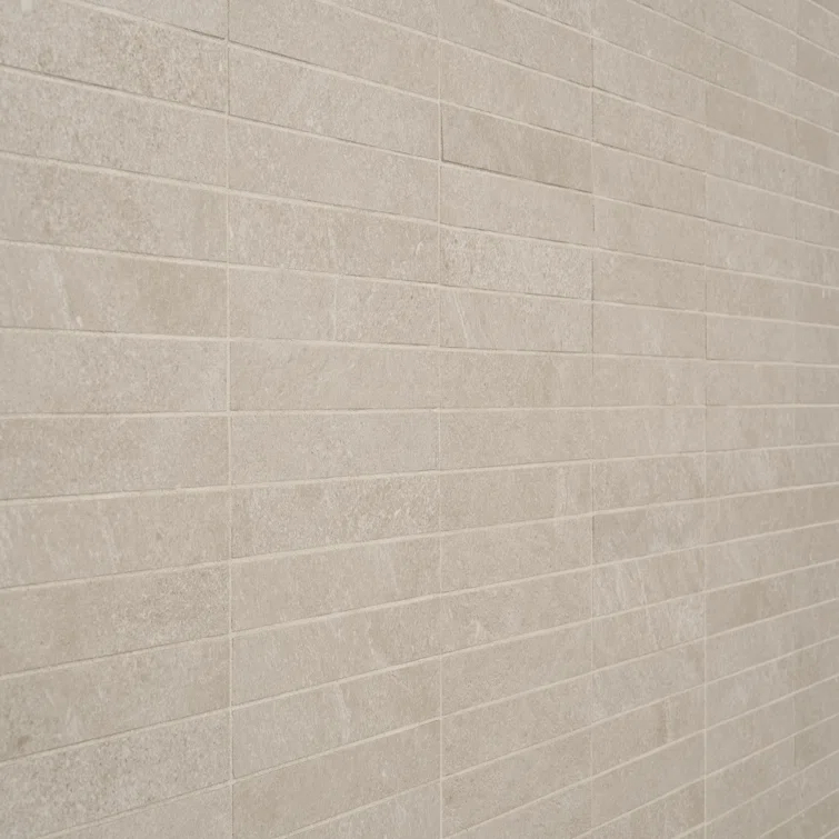 Monolith 11.81 In. X 11.81 In. Stacked Matte Porcelain Mosaic Floor And Wall Tile (5.76 Sq. Ft. / Case)