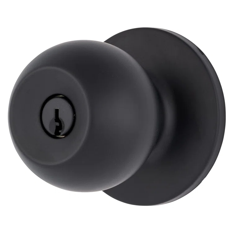 Brinks Raleigh Series Keyed Entry Transitional Ball Knob
