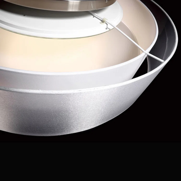 Metropolis Fabric LED Flush Mount