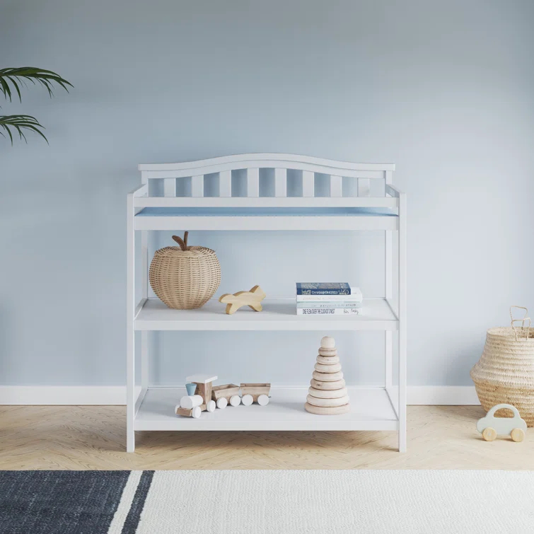 Camden Child Craft Arch Top Changing Table with Pad