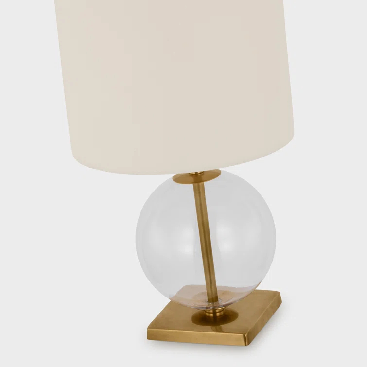 Elsie Clear Glass Adjustable Outdoor Table Lamp