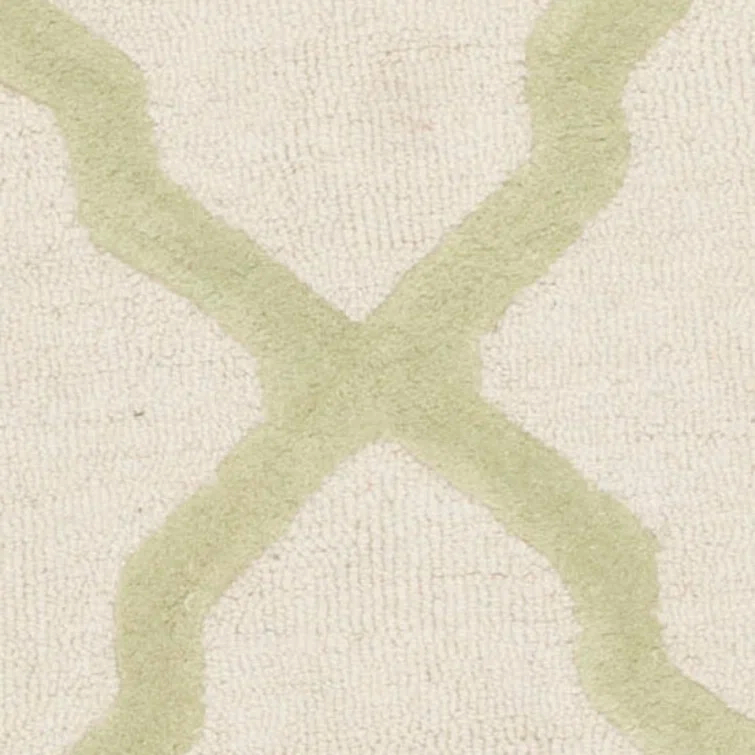 Cannen Cambridge Hand Tufted Wool Geometric Rug