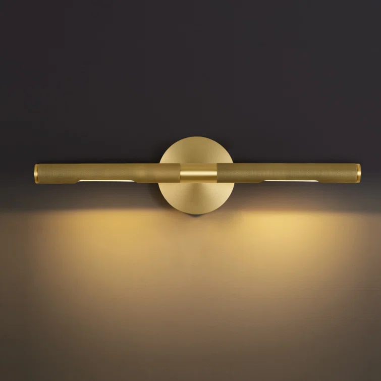 19" Dimmable Luxury LED Wall Sconce 360° Rotatable Picture Light (Bulb Included))