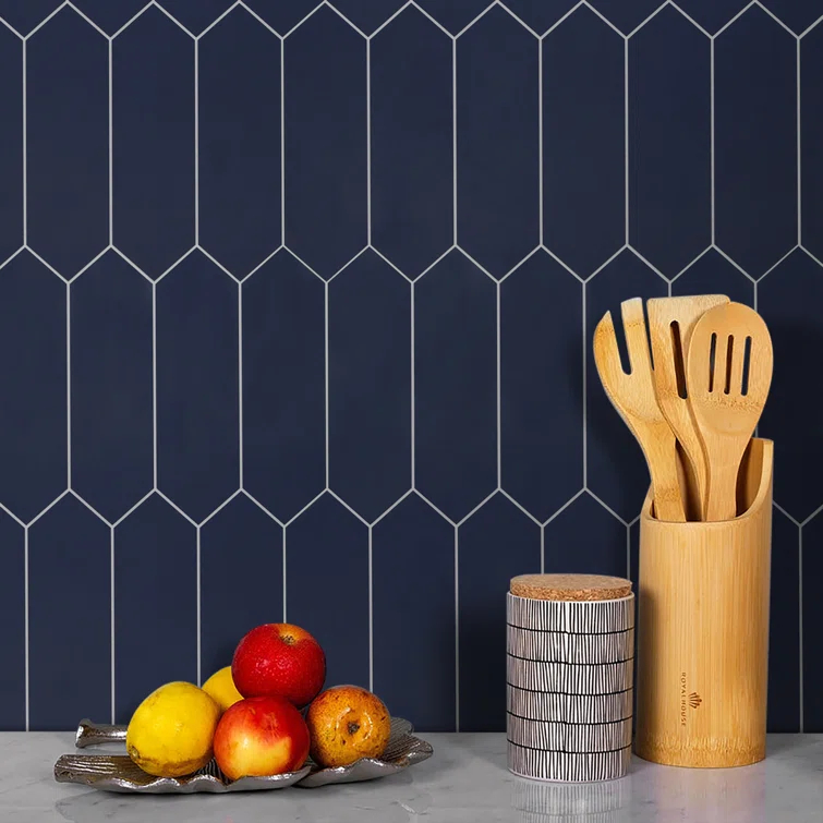 12" x 11.22" Stone Composite Peel & Stick Mosaic Tile