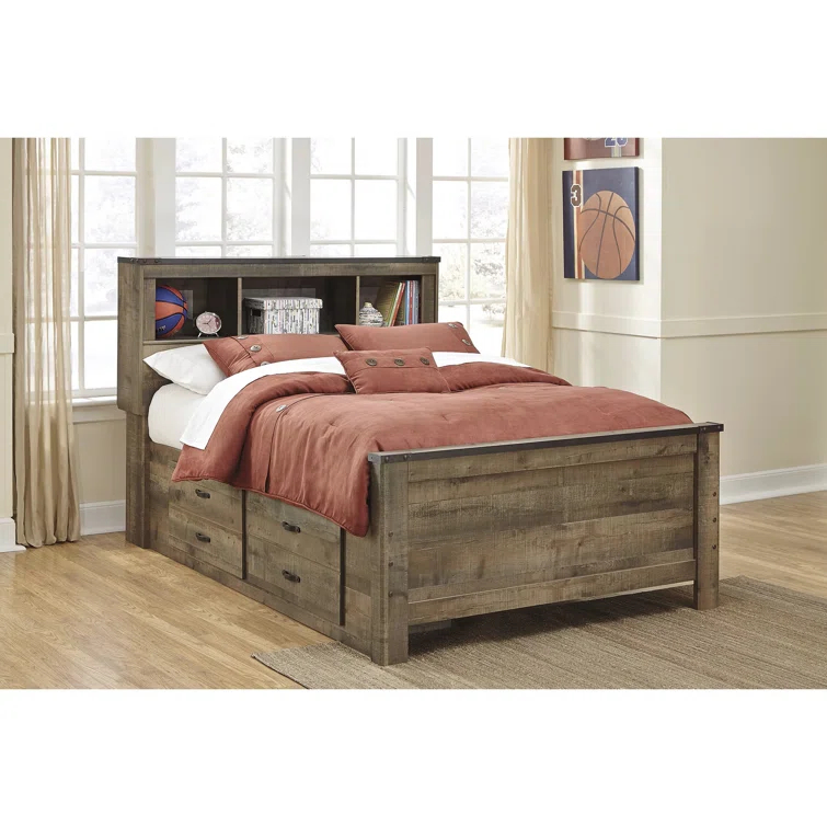 Horvath Bed with 2 Storage Drawers