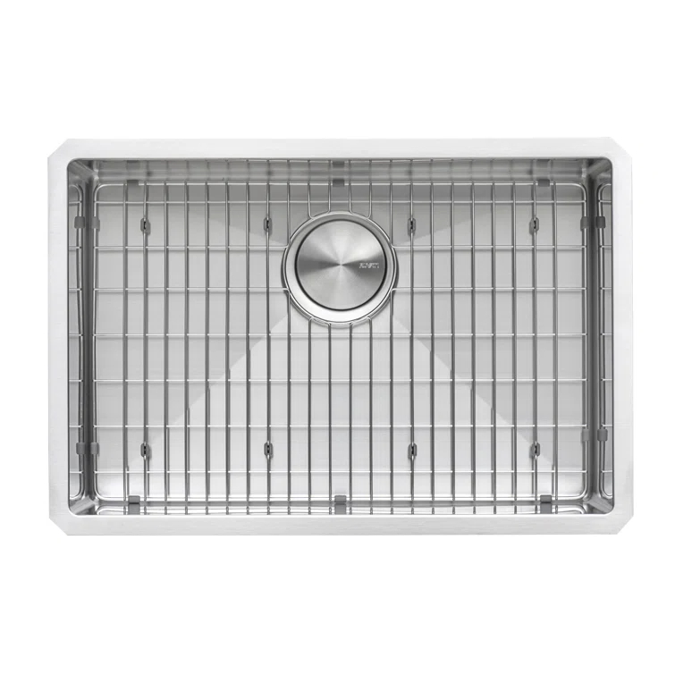 Ruvati RVH7250 Ruvati 28-inch Undermount 16 Gauge Stainless Steel Kitchen Sink Rounded Corners Single Bowl