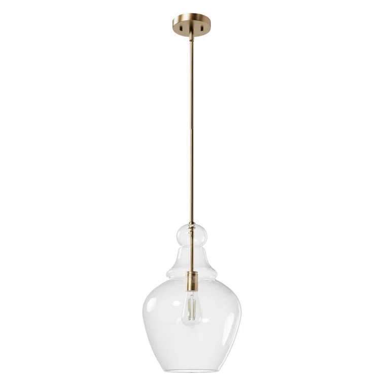Maple Park 1 Light Bell Pendant
