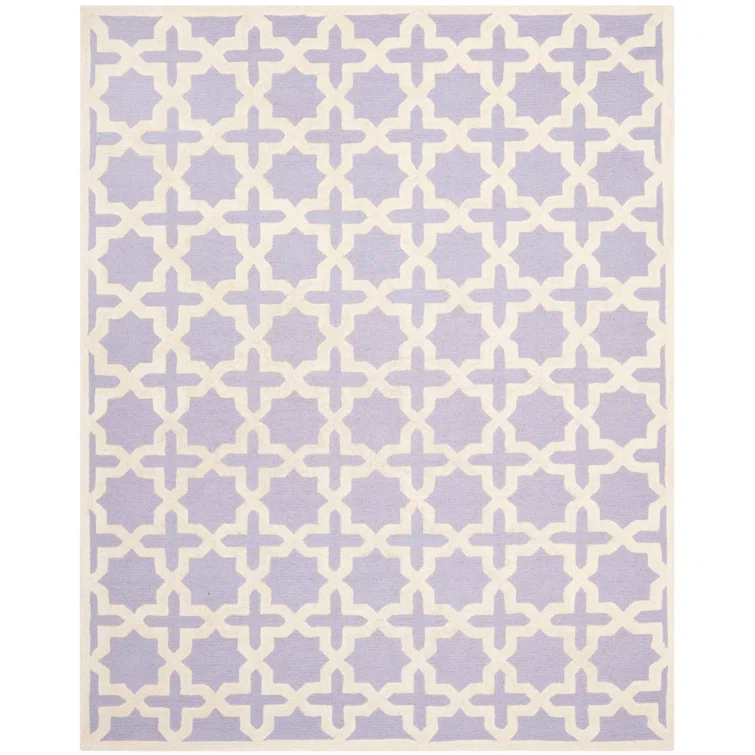 Igna Cambridge Hand Tufted Wool Geometric Rug