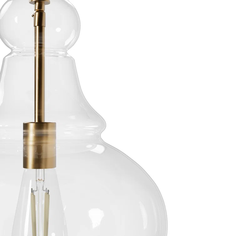 Maple Park 1 Light Bell Pendant