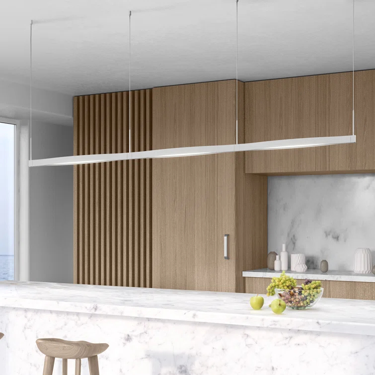 Ola 3 - Light LED Kitchen Island Pendant