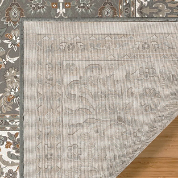 Gertmenian Majestic Vernon Traditional Oriental Floral Wide Border Area Rug