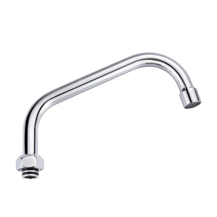 8" Faucet Swing Spout Replacement In Polished Chrome-G3/4 Internal Thread