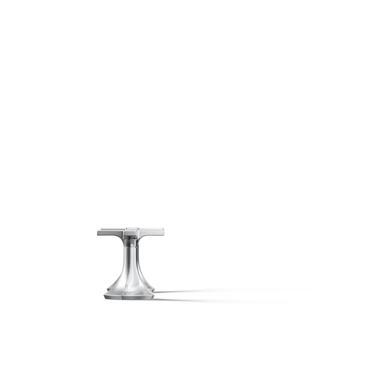 Occasion Cross Bathroom Sink Faucet Handles, 3.12" H x 3" W