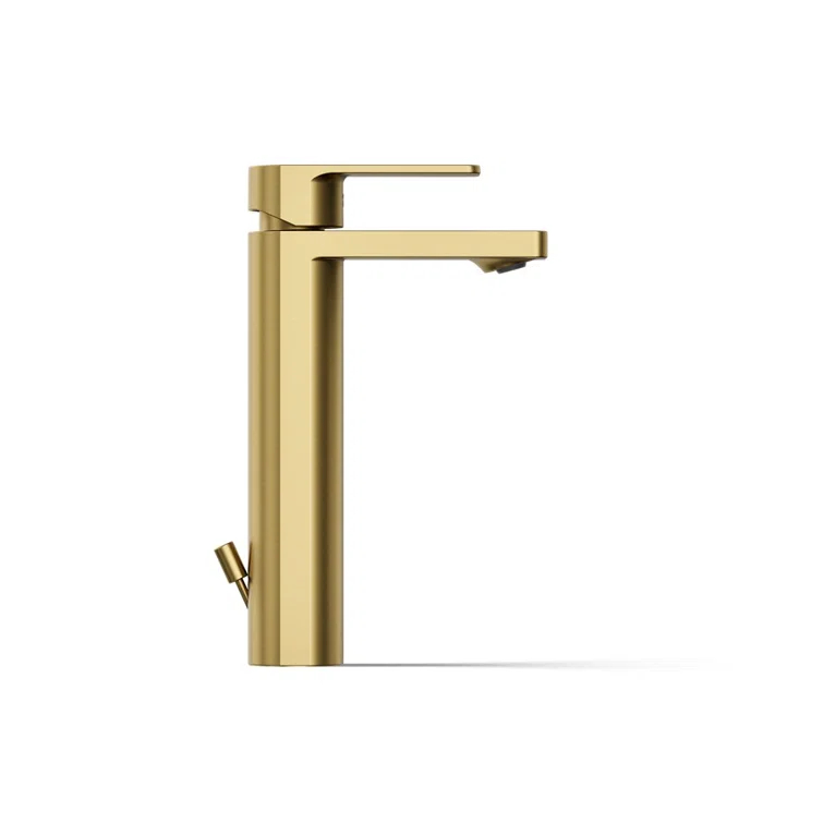 Parallel™ Tall Single-Handle Bathroom Sink Faucet, Single-Hole Faucet with Pop-Up Drain, 1.2 GPM