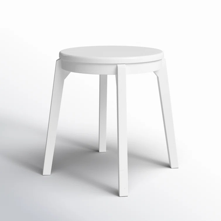 Bretson Solid Wood Accent Stool